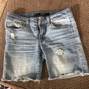 Joe’s denim cutoff distressed shorts junior size 12